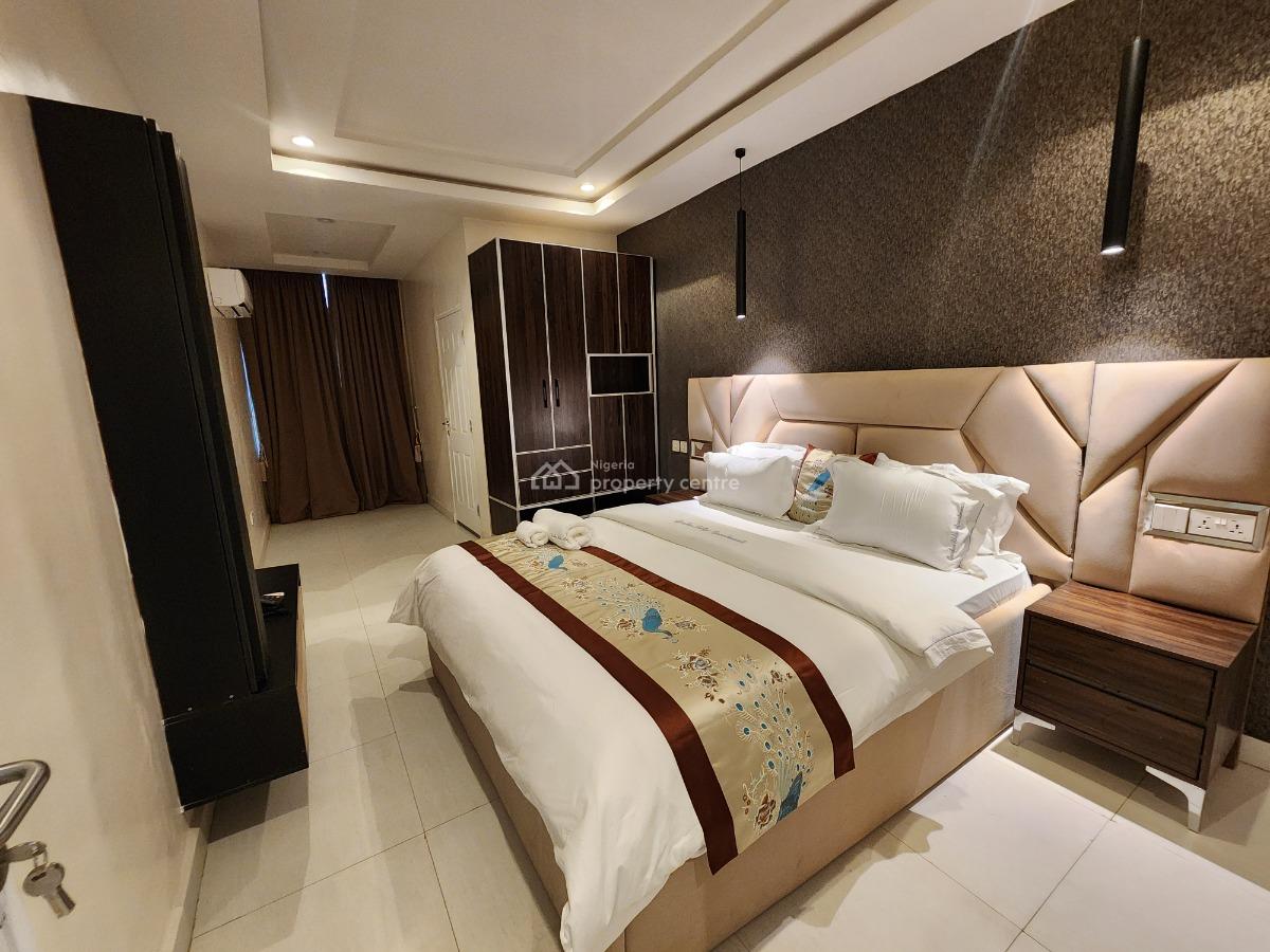 Brand New, Fully Furnished and Serviced Luxury Two Bedroom Apartment, Ebitu Ukiwe Street, Jabi, Abuja, Flat / Apartment Short Let