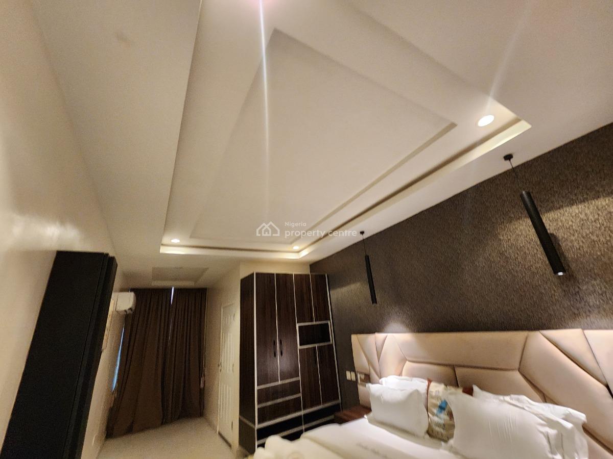 Brand New, Fully Furnished and Serviced Luxury Two Bedroom Apartment, Ebitu Ukiwe Street, Jabi, Abuja, Flat / Apartment Short Let