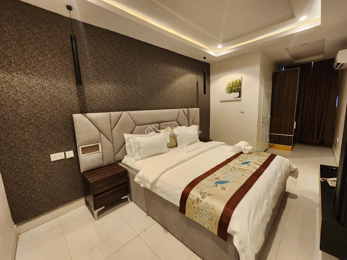 Brand New, Fully Furnished and Serviced Luxury Two Bedroom Apartment, Ebitu Ukiwe Street, Jabi, Abuja, Flat / Apartment Short Let