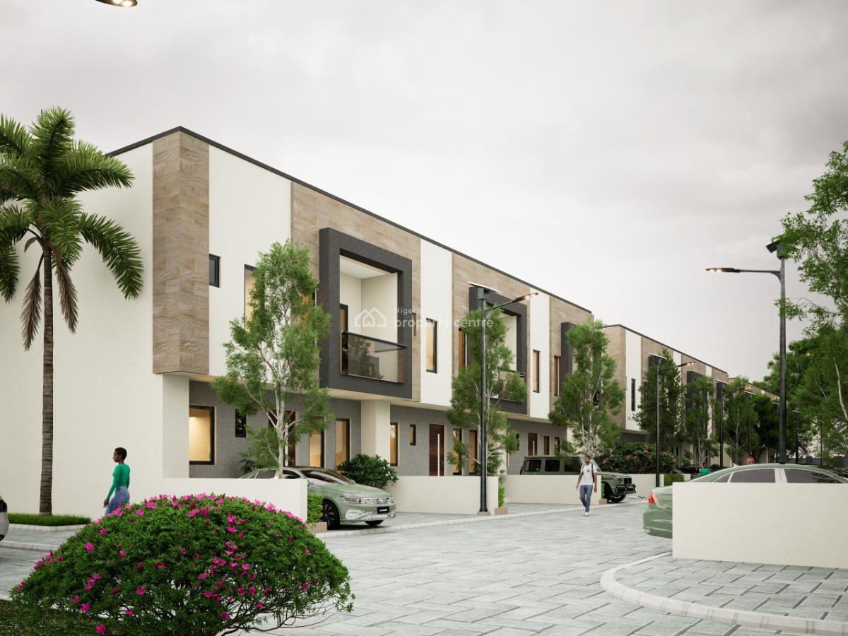 Ongoing Project of 2 Bedrooms Terrace House with Bq, Idera Scheme Ibejulekki, Lekki, Lagos, Terraced Duplex for Sale