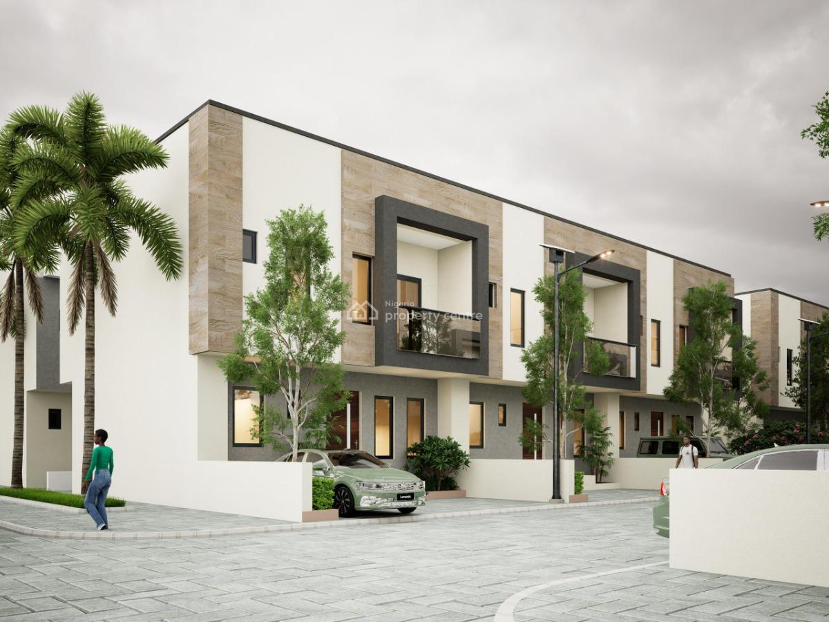 Ongoing Project of 2 Bedrooms Terrace House with Bq, Idera Scheme Ibejulekki, Lekki, Lagos, Terraced Duplex for Sale