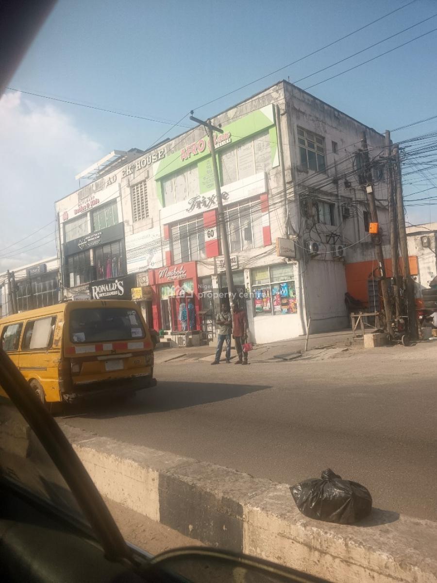 Big Commercial Building +open Shop Space (for All Purposes), Allen, Ikeja, Lagos, Commercial Property for Sale