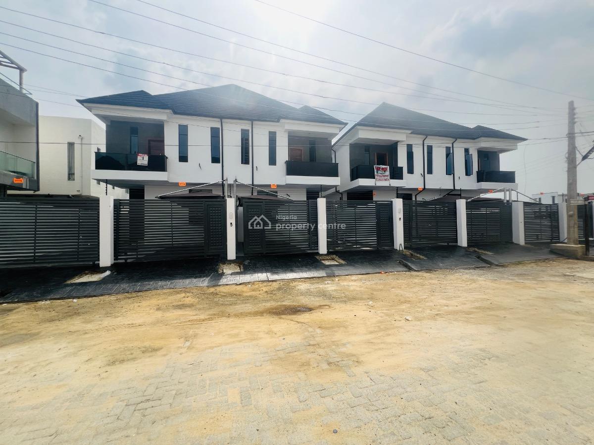 Premium 4 Bedroom Duplex with Bq, Orchid Road Lekki, Lekki Phase 2, Lekki, Lagos, Semi-detached Duplex for Sale