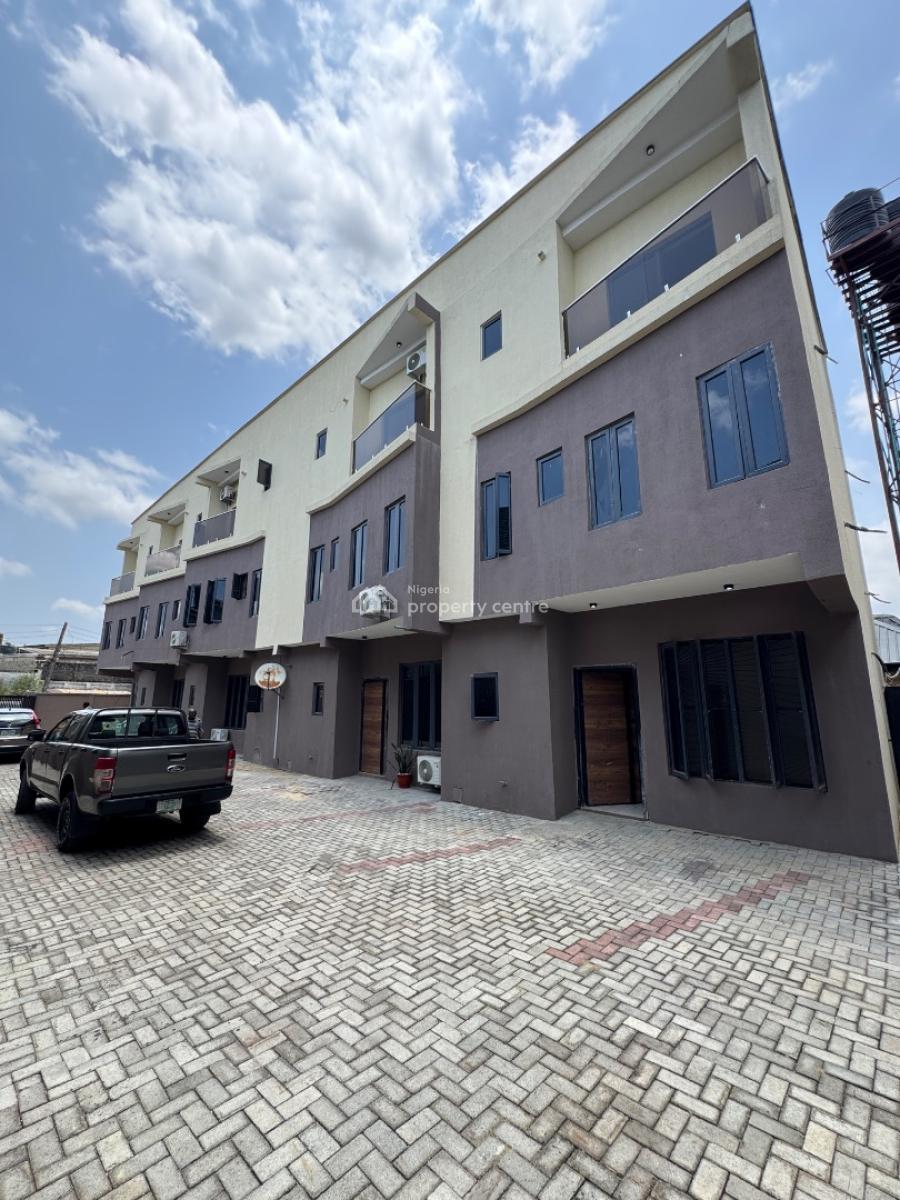 Luxury 4 Bedrooms Terrace with Bq, Gbagada, Lagos, Terraced Duplex for Sale