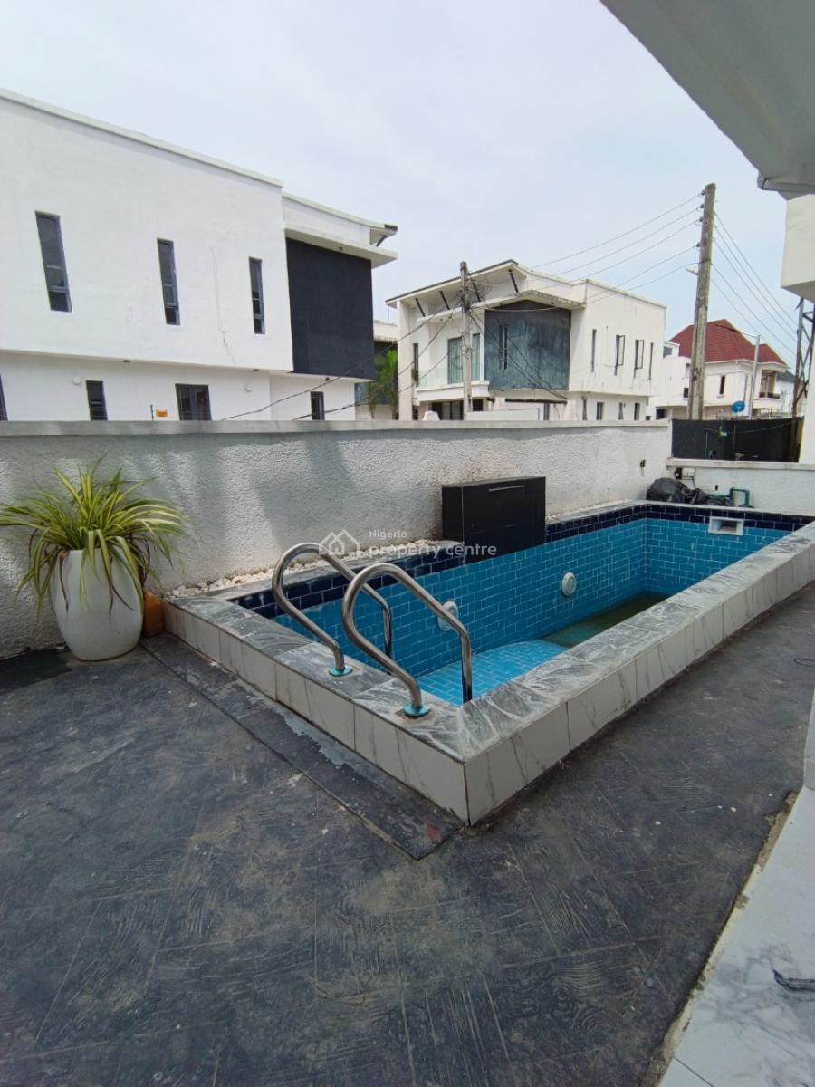 a Masterpiece in Modern Living:5 Bedroom Detached Duplex with Bq, Pool, Ajah, Lagos, Detached Duplex for Sale