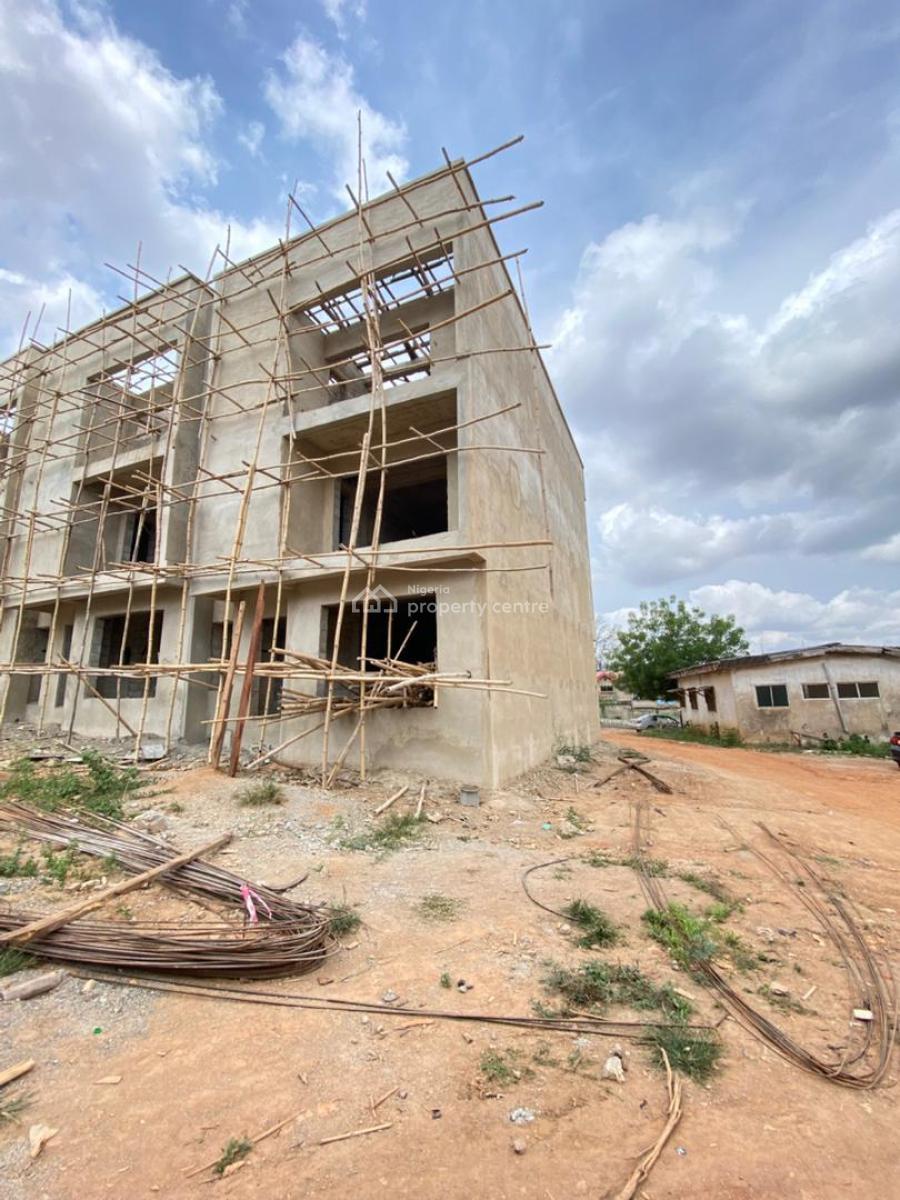 Ongoing Project: a Spacious 4 Bedroom Terraced Triplex in a Mini Court, Ikolaba Gra, Agodi Drive, Beside 24/7 Option, Ibadan, Oyo, House for Sale