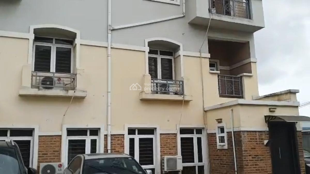 4 Bedroom Terraced Duplex with Bq, Off Bode Thomas, Surulere, Lagos, Semi-detached Duplex for Sale