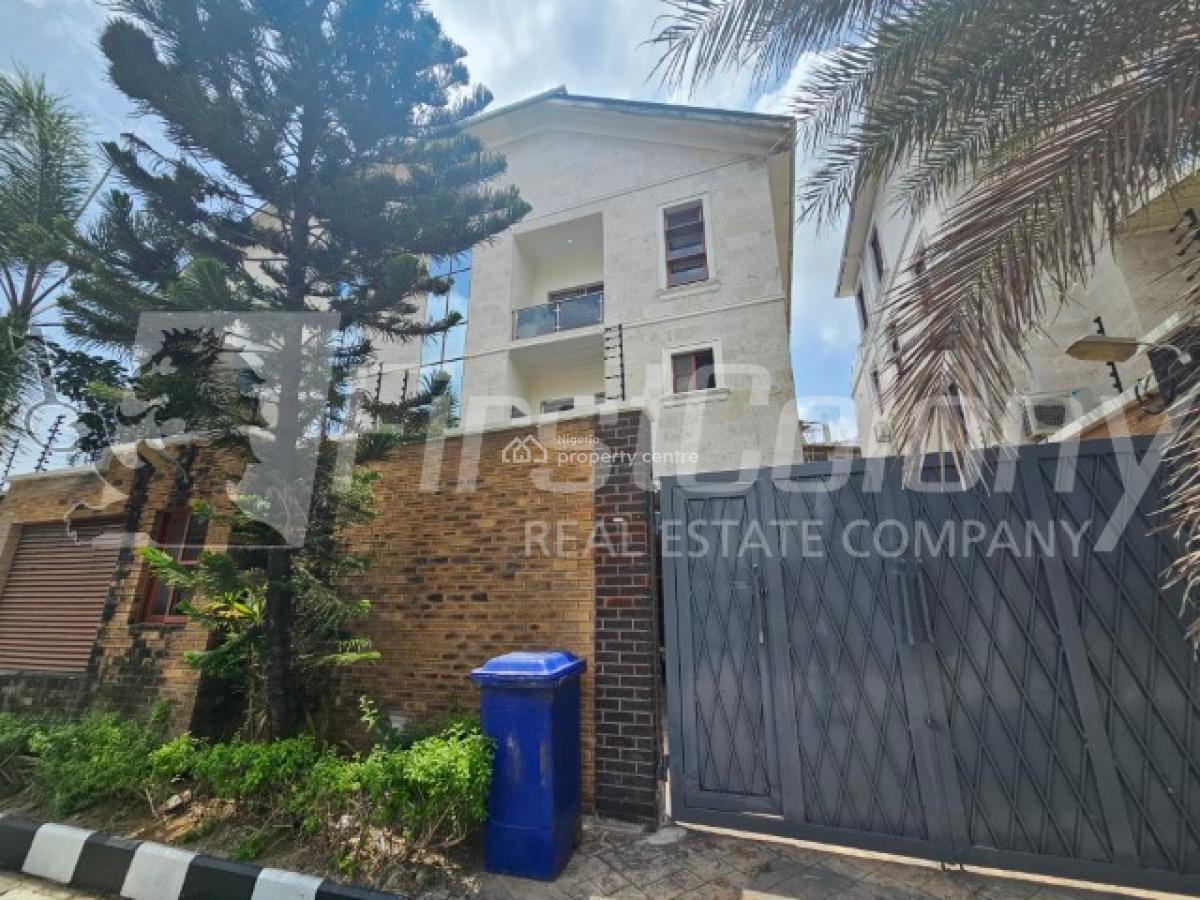 Luxury 4 Bedroom Semi-detached House with Private Premises, Ikoyi, Lagos, Semi-detached Duplex for Rent