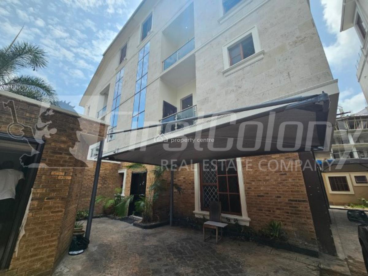 Luxury 4 Bedroom Semi-detached House with Private Premises, Ikoyi, Lagos, Semi-detached Duplex for Rent
