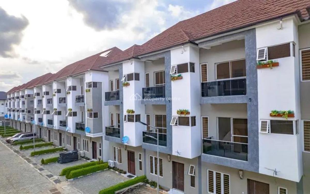 Luxury 4-bedroom Terrace with Bq -- Ikate Lekki, Ikate, Lekki, Lagos, Terraced Duplex for Sale