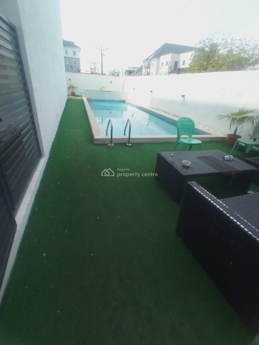 4 Bedroom Terraced Duplex with Bq & Swimming Pool, Right, Lekki Phase 1, Lekki, Lagos, Terraced Duplex for Sale