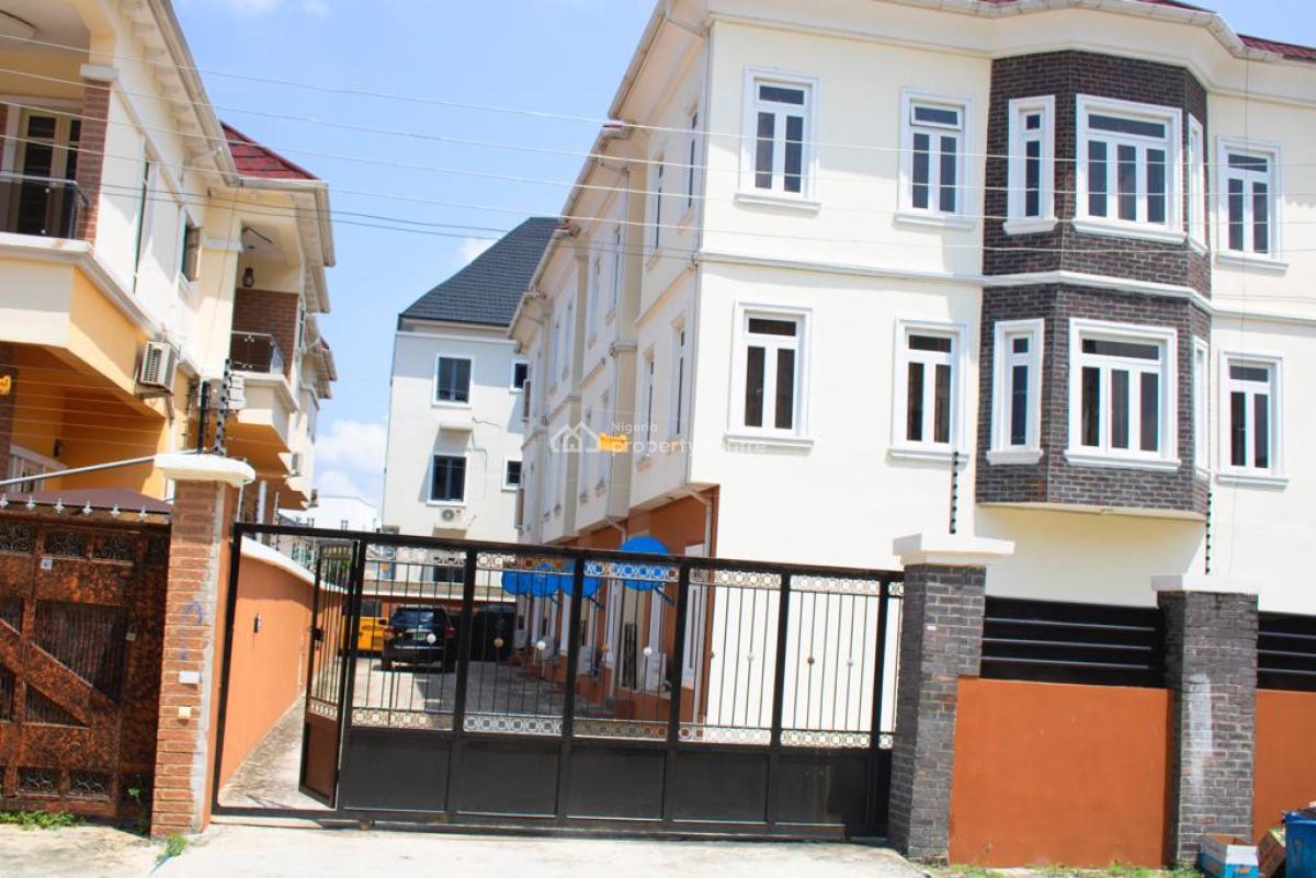 Exclusive Luxury 4 Terraced Units of 5 Bedrooms, Agungi, Lekki, Lagos, Terraced Duplex for Sale
