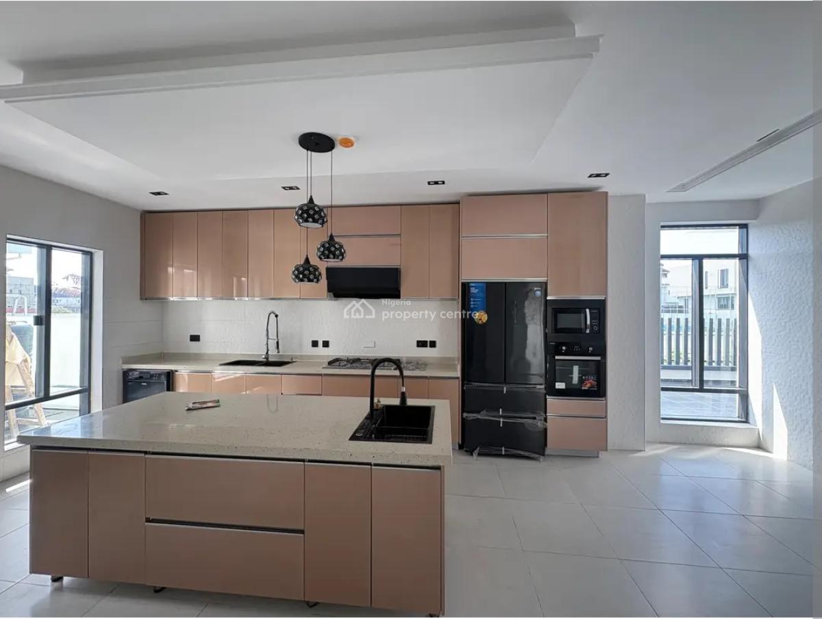 Glamorous 5 Bedroom Duplex with a Bq,pool,cinema in a Secured Estate, Osapa, Lekki, Lagos, Detached Duplex for Sale