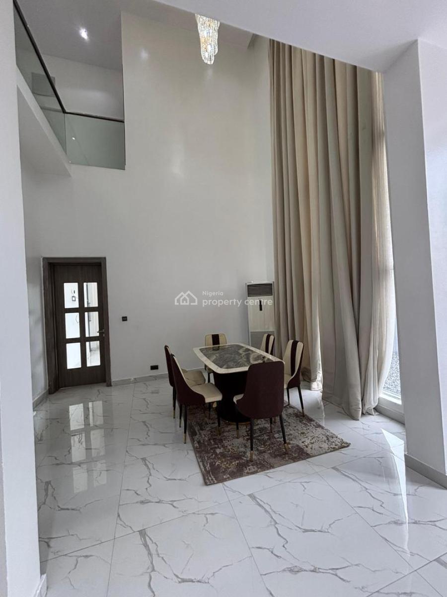 Exquisite 5 Bedrooms Duplex Fully Furnished with a Bq and a Pool, Osapa, Lekki, Lagos, Detached Duplex for Sale