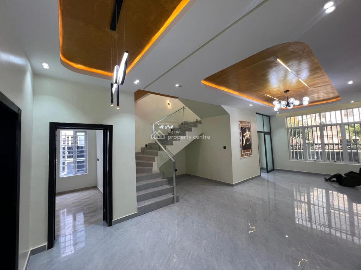 Gorgeous 5bedroom Duplex with a Bq, 25kva Solar, Osapa, Lekki, Lagos, Detached Duplex for Sale