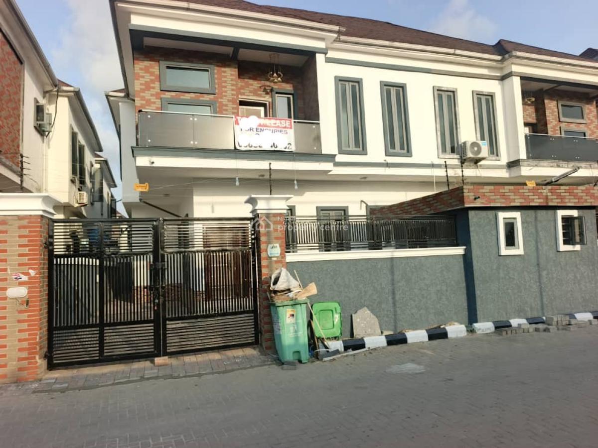 4 Bedrooms Semi-detached Duplex with Bq, Off Orchid Road, Lekki, Lagos, Semi-detached Duplex for Rent