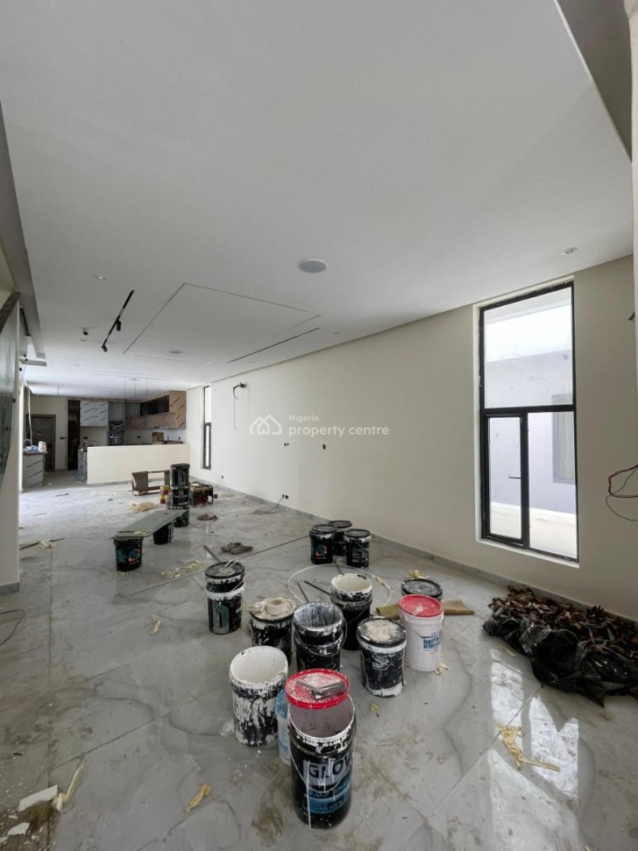 Marvelous 5bedroom Duplex with a Bq and a Pool Within a Serene Estate, Osapa, Lekki, Lagos, Detached Duplex for Sale