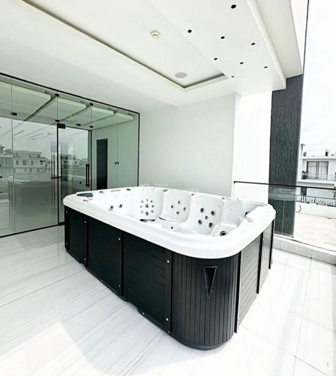 Master Luxury Outstanding 5 Bedroom with Elevator, Cinema, Gym, Salon, Ikate Cowrie Creek Estate, Ikate, Lekki, Lagos, Detached Duplex for Sale