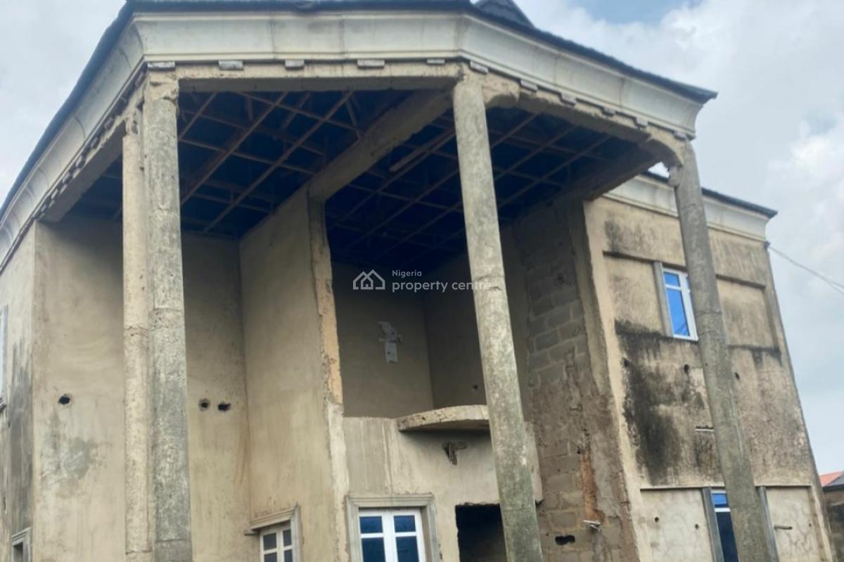 Uncompleted 4bedroom Duplex and 4nos of Mini Flats, Off Regal College Road,  Gra Isolo, Shagamu, Km 46, Ogun, Detached Duplex for Sale