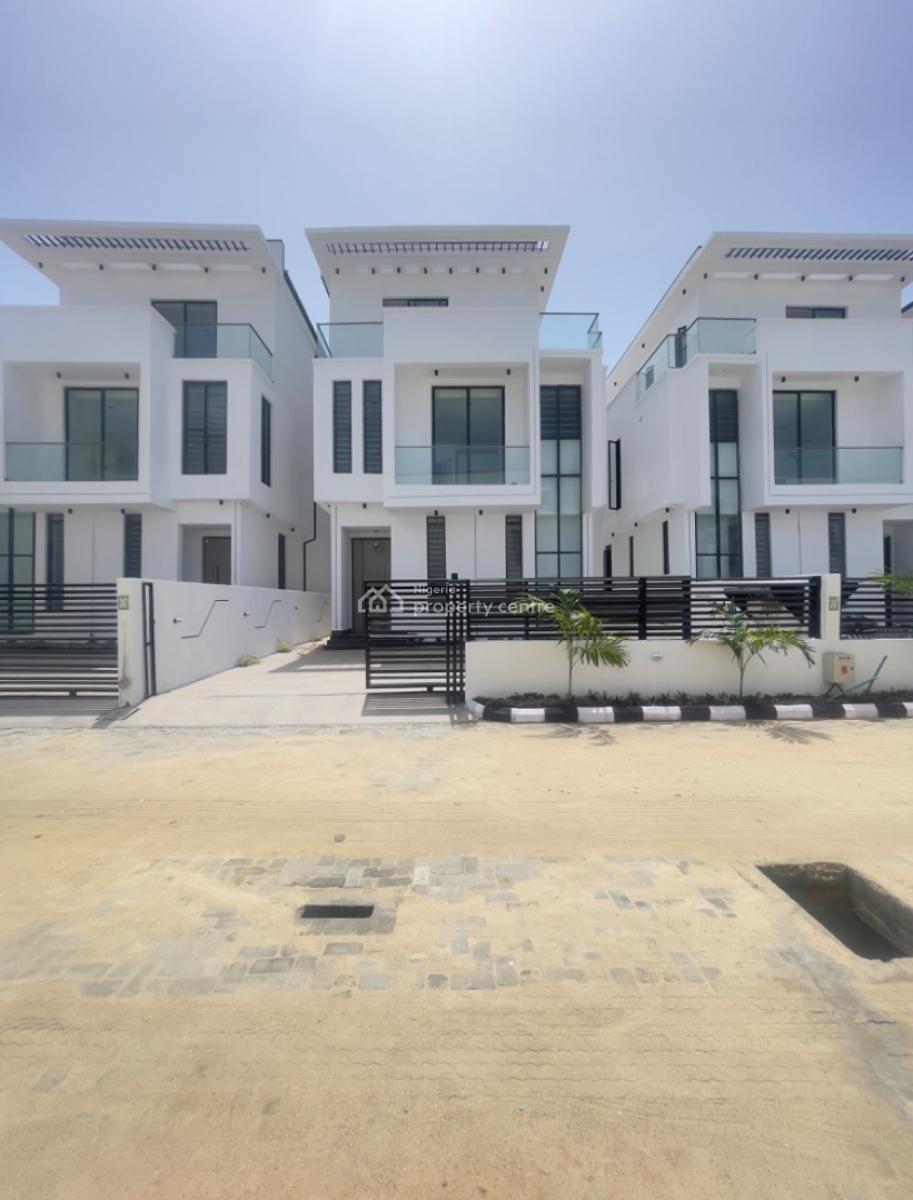 Massive 5 Bedroom with Pool, Cinema Space and Rooftop, Chevron, Lekki Phase 2, Lekki, Lagos, Detached Duplex for Sale