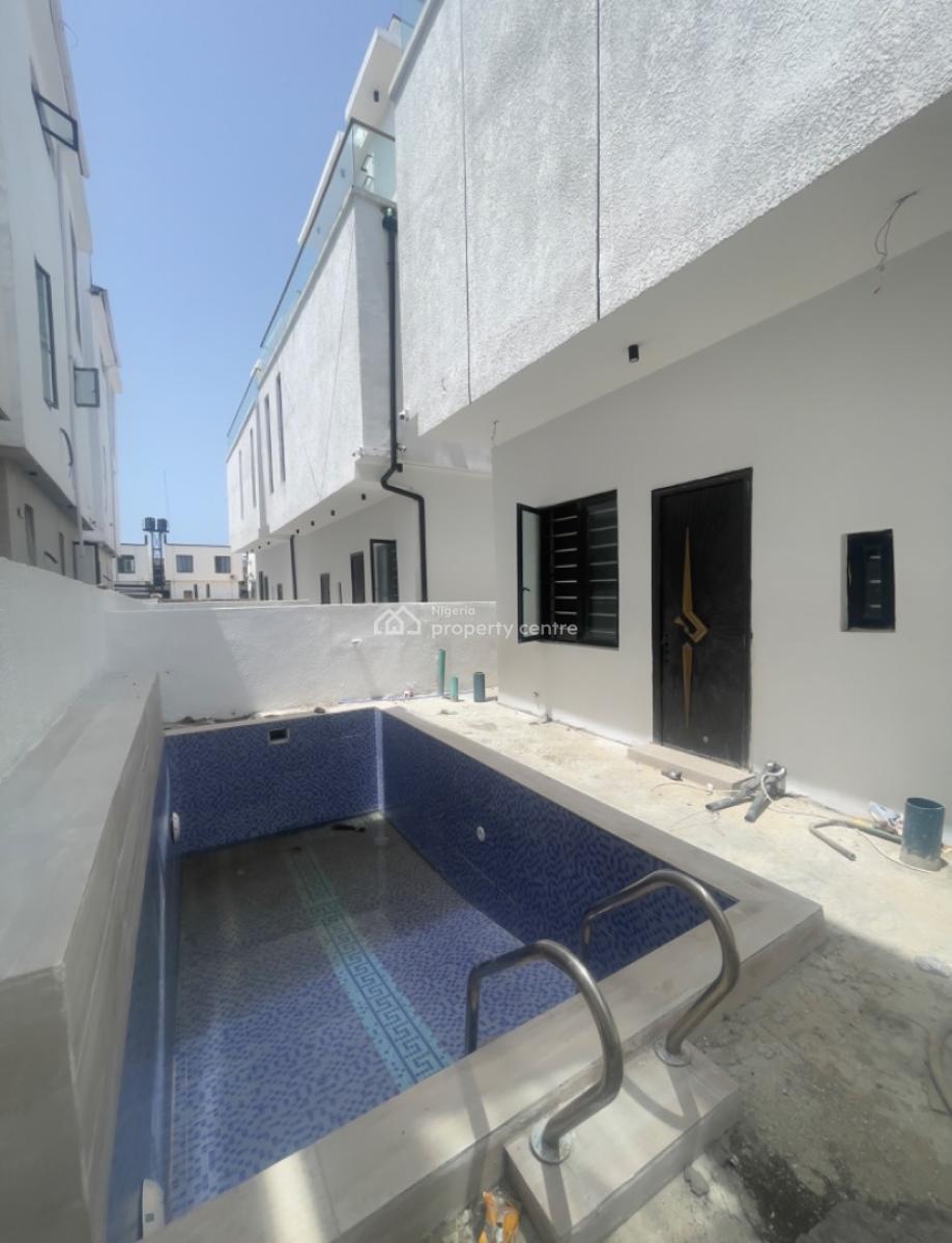 Massive 5 Bedroom with Pool, Cinema Space and Rooftop, Chevron, Lekki Phase 2, Lekki, Lagos, Detached Duplex for Sale