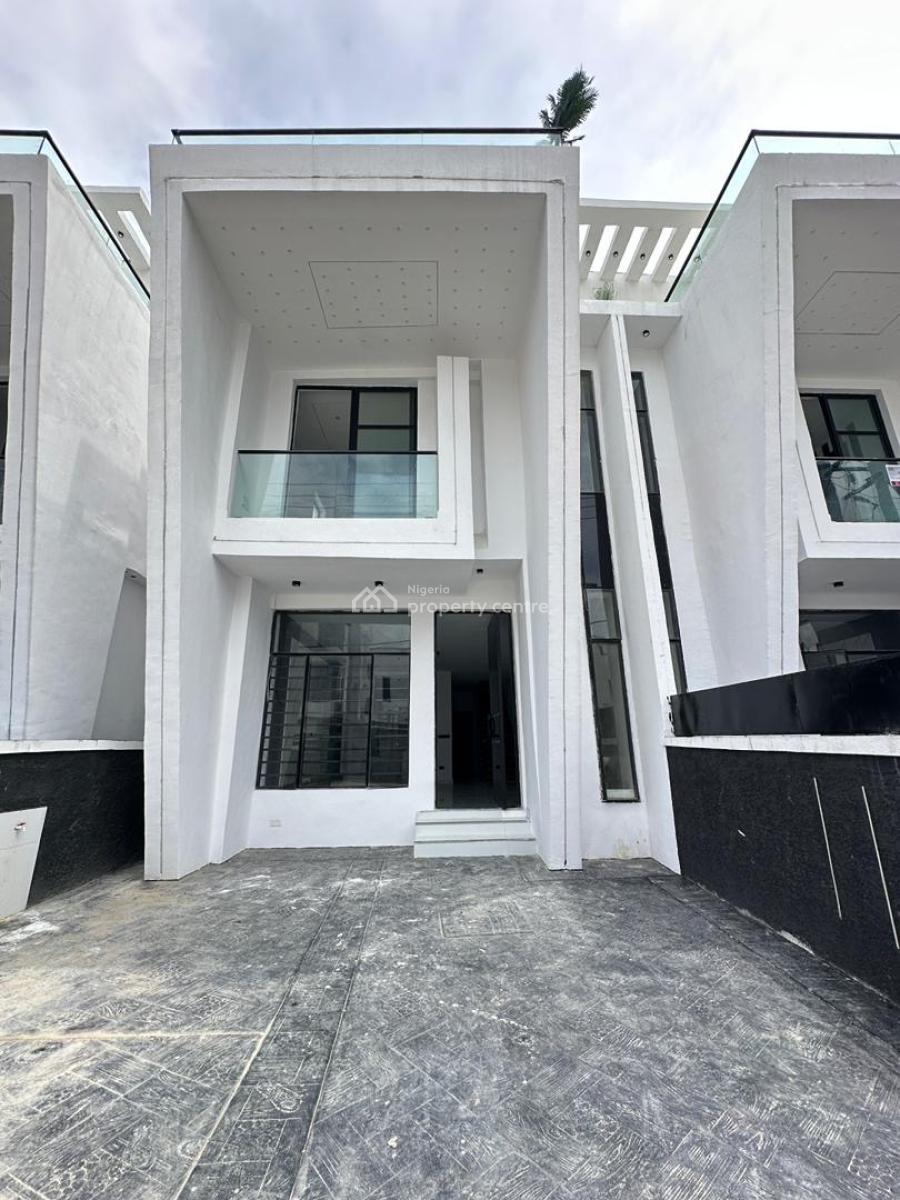 Spacious 4 Bedroom Semi-detached Duplex with Bq, Ikota, Lekki, Lagos, Semi-detached Duplex for Sale