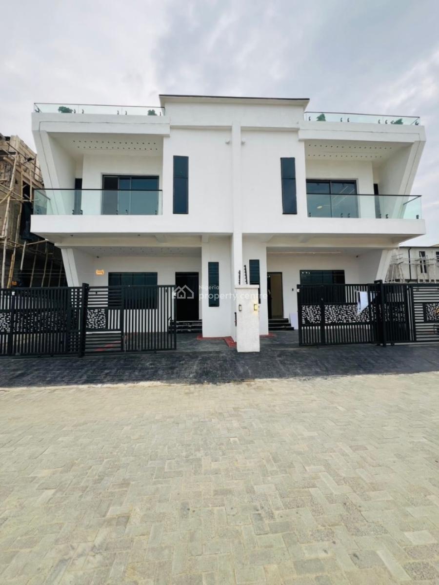Luxury 4 Bedroom Semi Detached Duplex with Bq, Ilaje, Ajah, Lagos, Semi-detached Duplex for Sale