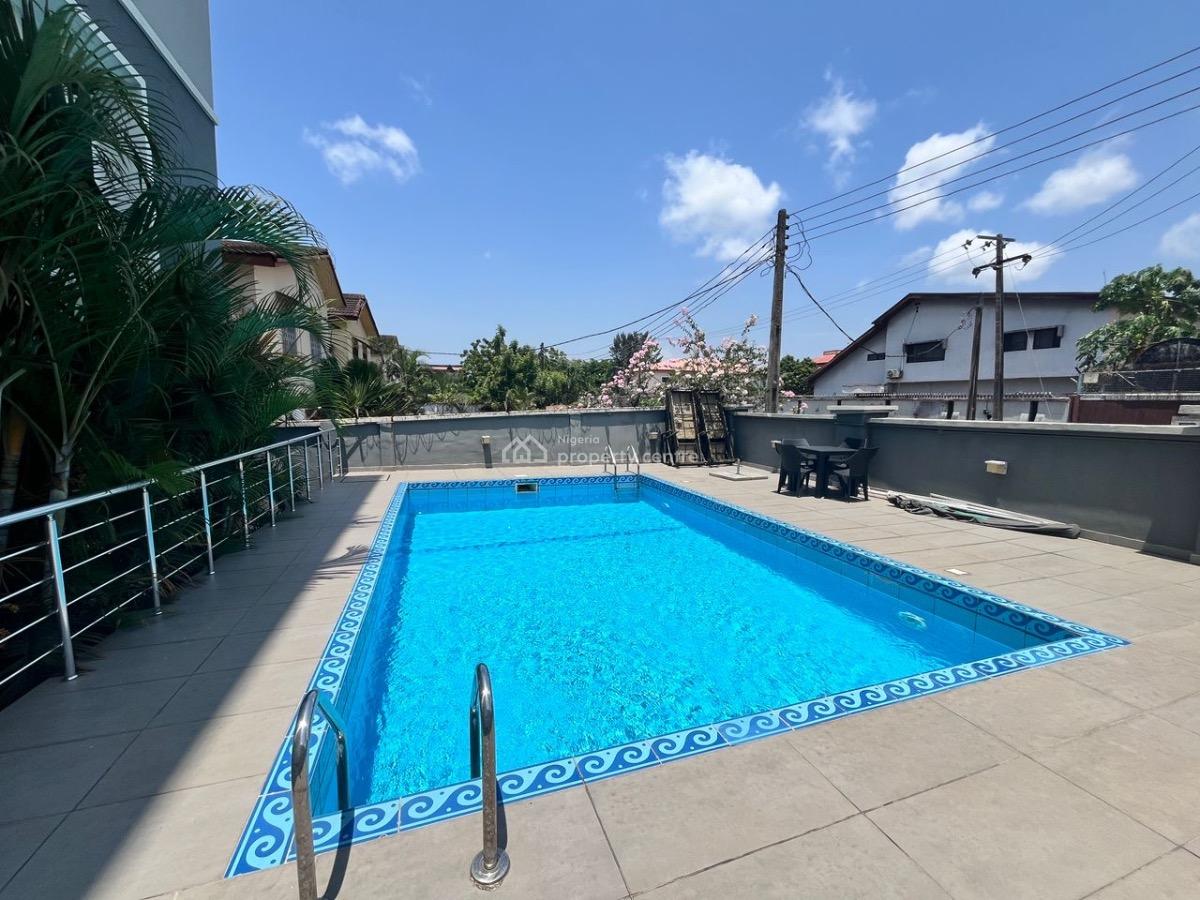 3 Bedroom Serviced Apartment, Second Avenue Estate, Ikoyi, Lagos, Flat / Apartment for Rent