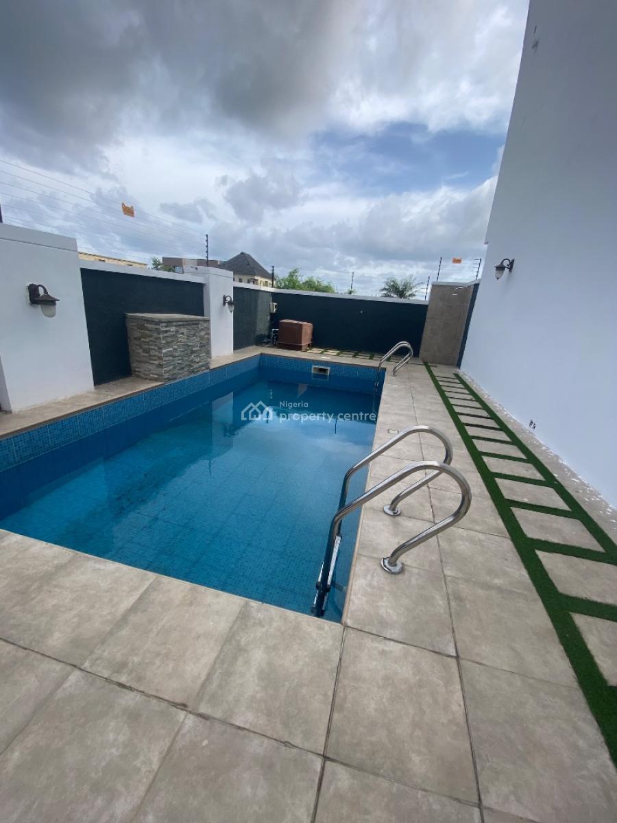 Luxury 4 Bedroom with Swimming Pool, After Charter House School, Off Ogombo Road, Ajah, Lagos, Terraced Duplex for Rent