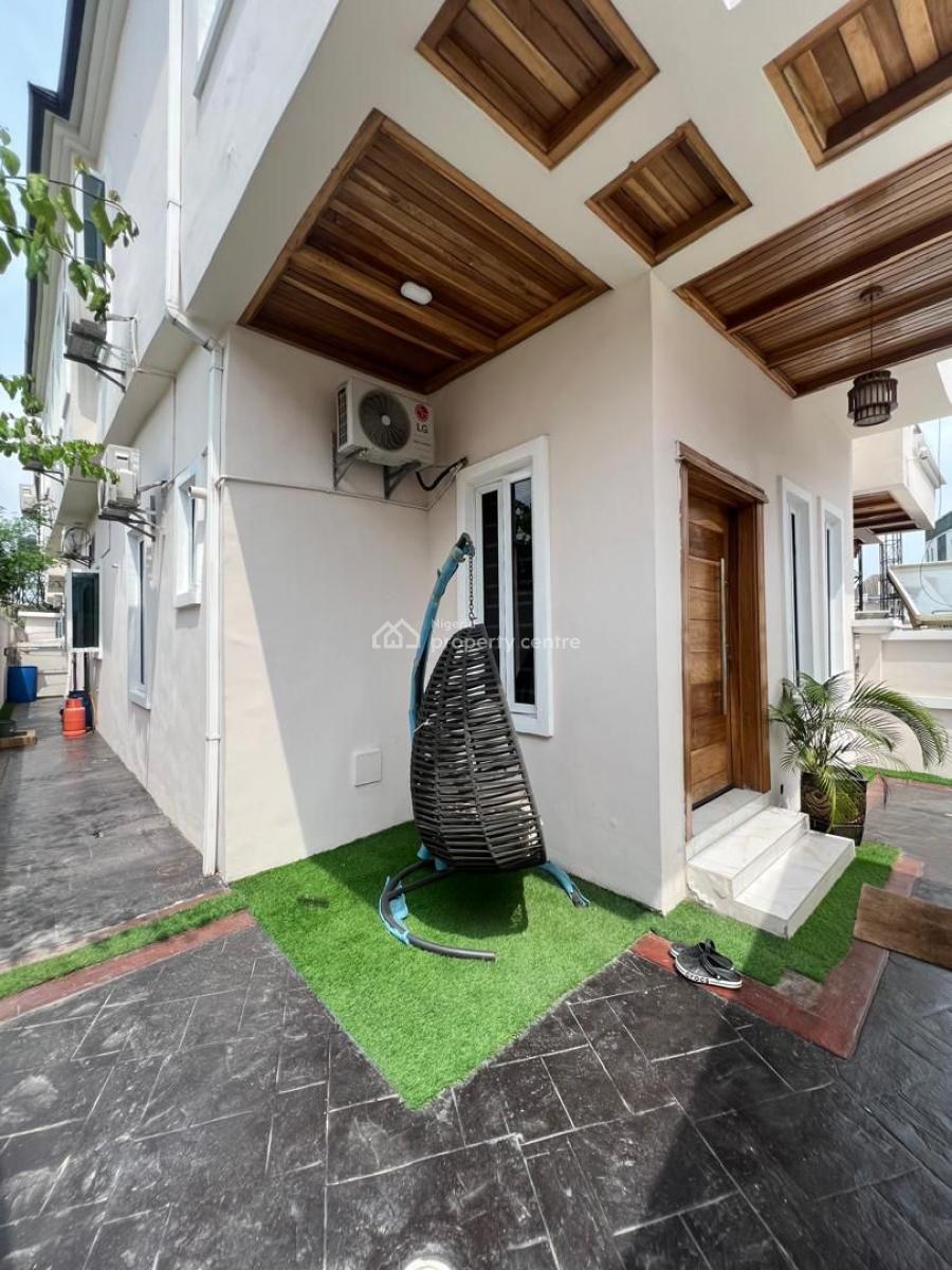 Furnished 4 Bedroom Semi Detached Duplex with Bq, Agungi, Lekki, Lagos, Semi-detached Duplex for Rent