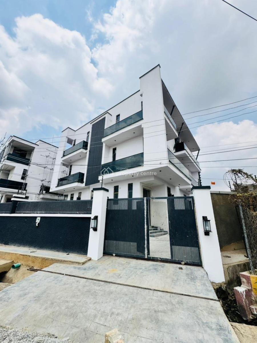 Newly Built 4 Bedroom Semi Detached Duplex with a Room Bq, Omole Phase 1, Ikeja, Lagos, Semi-detached Duplex for Sale