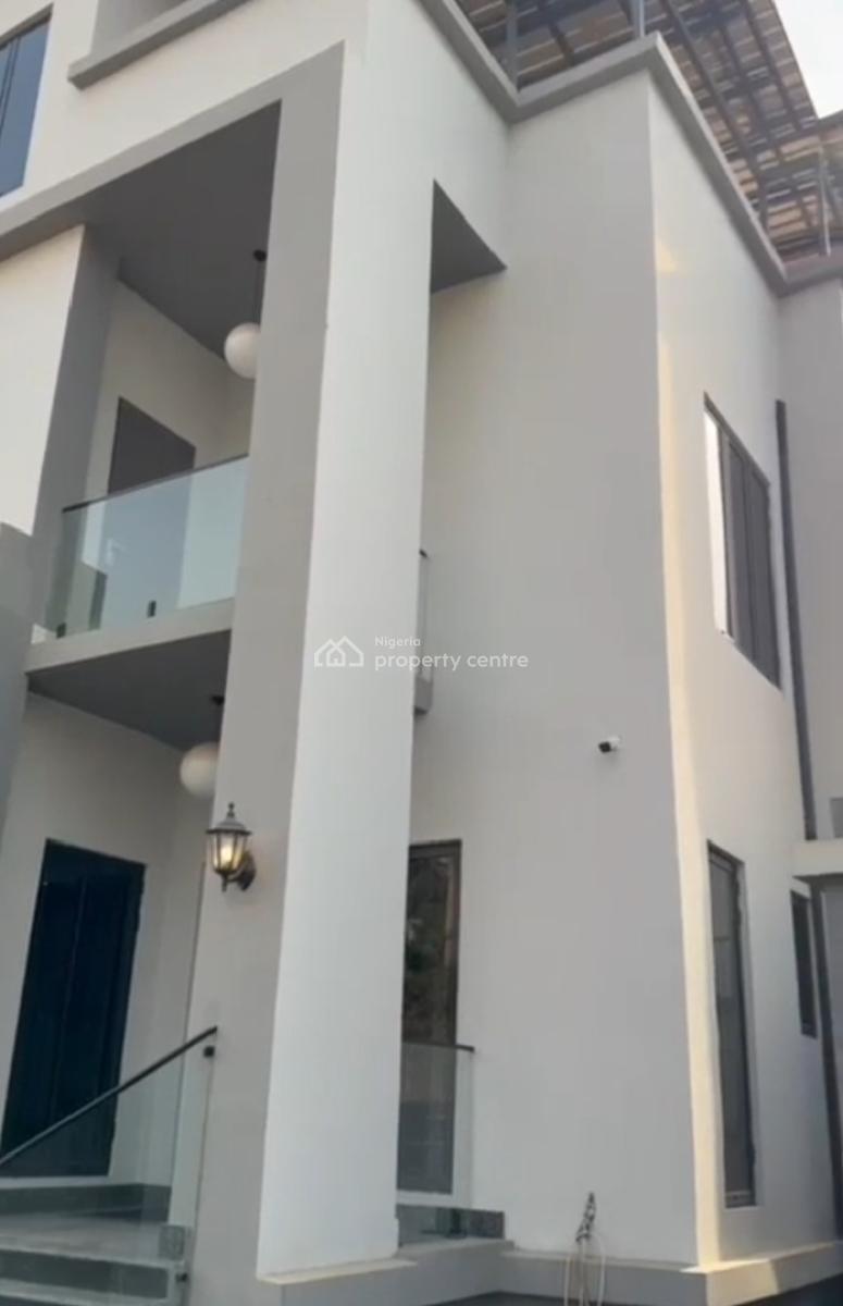 Contemporary 5 Bedroom Fully Detached Duplex, Guzape District, Abuja, Detached Duplex for Sale