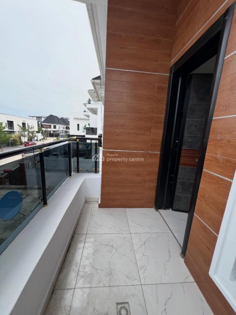4 Bedroom Semi Detached Duplex with Bq, Chevron Tollgate, Lekki, Lagos, Semi-detached Duplex for Rent