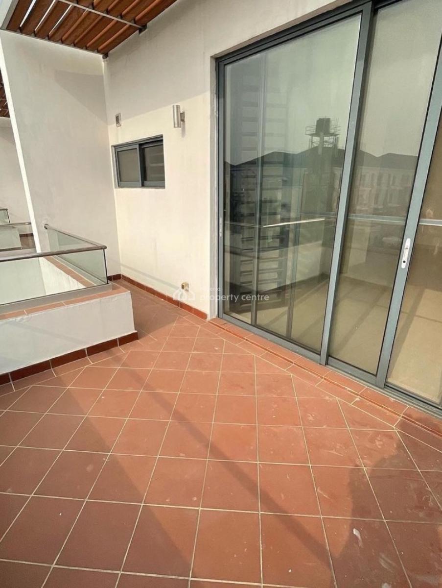 Well Built 4 Bedroom Terrace Duplex with Bq, Chevron, Lekki, Lagos, Terraced Duplex for Rent