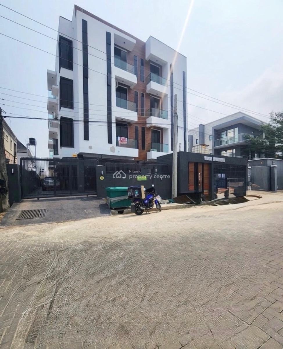 Serviced 2 Bedroom Apartment with En-suite Rooms, Chevron, Lekki, Lagos, Flat / Apartment for Rent