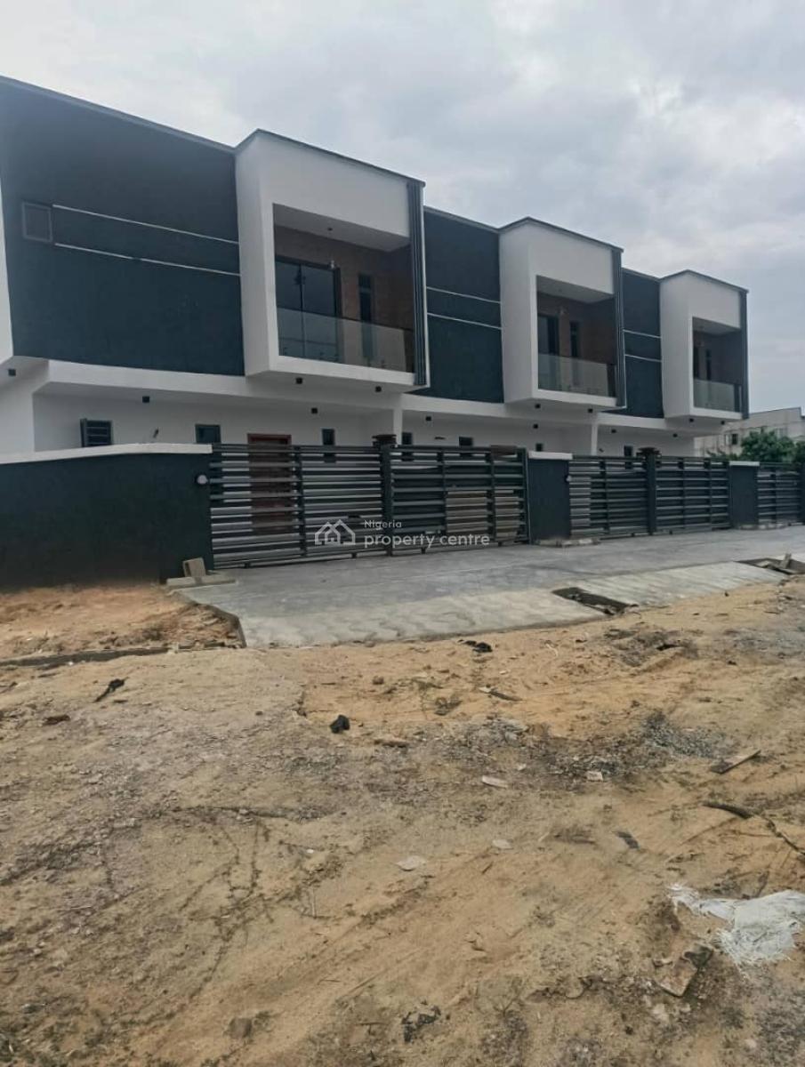 Exclusive Newly Built 3 Bedroom Terrace Duplex + Bq in a Secure Estate, Lekki Scheme 2, Lekki, Lagos, Terraced Duplex for Sale