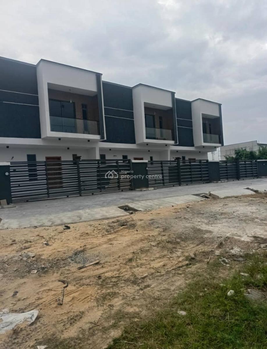 Exclusive Newly Built 3 Bedroom Terrace Duplex + Bq in a Secure Estate, Lekki Scheme 2, Lekki, Lagos, Terraced Duplex for Sale