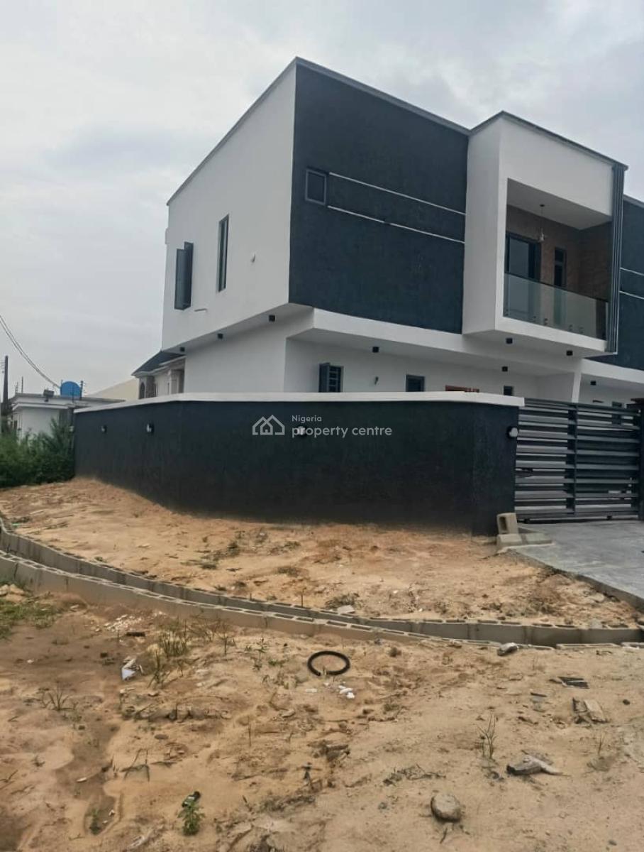 Exclusive Newly Built 3 Bedroom Terrace Duplex + Bq in a Secure Estate, Lekki Scheme 2, Lekki, Lagos, Terraced Duplex for Sale
