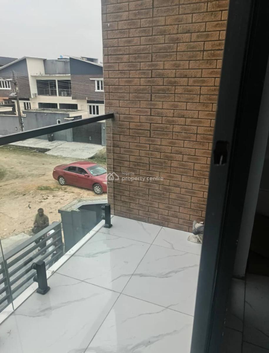 Exclusive Newly Built 3 Bedroom Terrace Duplex + Bq in a Secure Estate, Lekki Scheme 2, Lekki, Lagos, Terraced Duplex for Sale