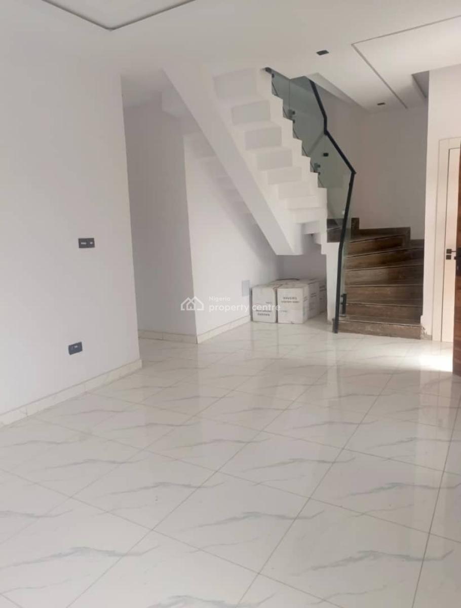 Exclusive Newly Built 3 Bedroom Terrace Duplex + Bq in a Secure Estate, Lekki Scheme 2, Lekki, Lagos, Terraced Duplex for Sale