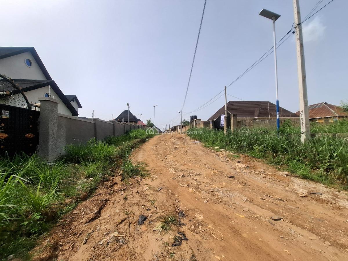 a Plot of Partially Fenced and Gated Land, Along Breeders School Road , Oba Ile, Akure, Ondo, Mixed-use Land for Sale