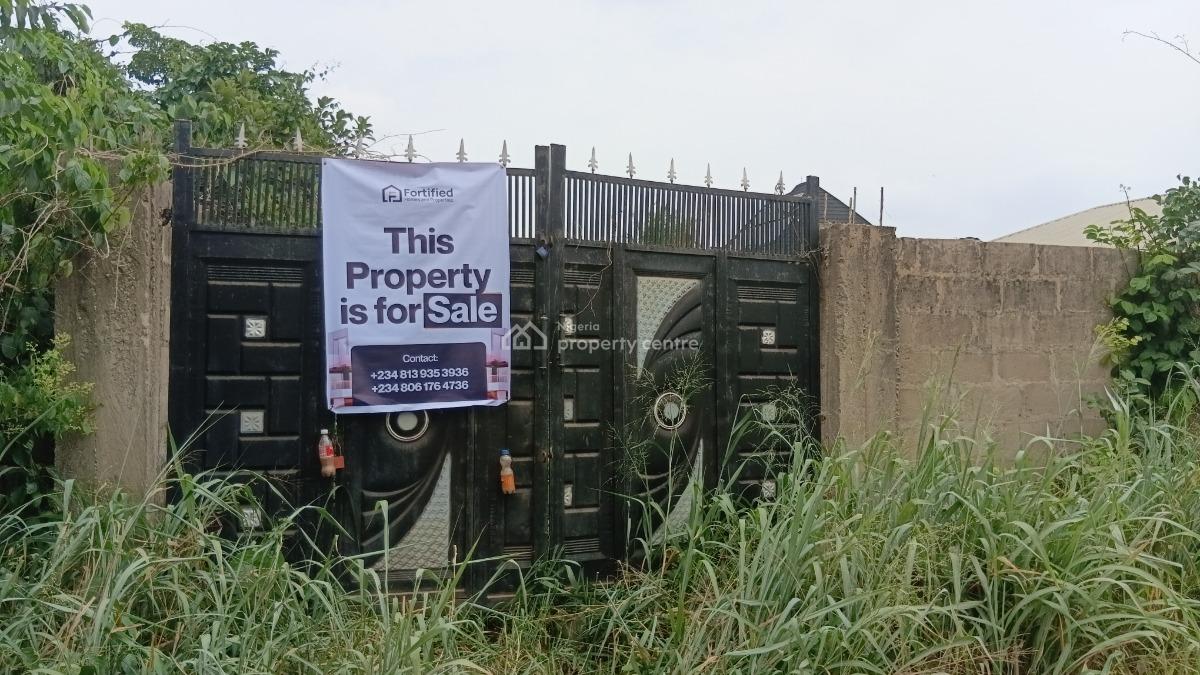 a Plot of Land Fully Fenced and Gated, Pelebe Road 8 Extension,  Oda Road, Akure, Ondo, Mixed-use Land for Sale