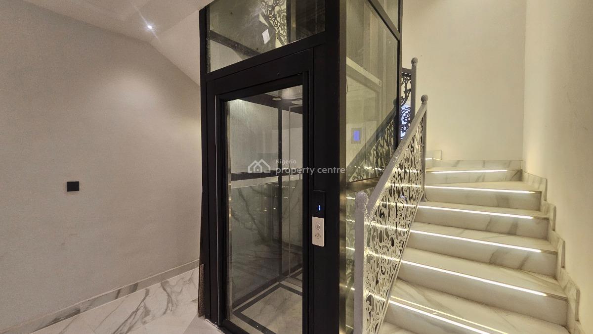 Brand New,smart and Spacious 5 Bedroom Semi-detached Duplex with Eleva, Ikeja Gra, Ikeja, Lagos, Semi-detached Duplex for Sale