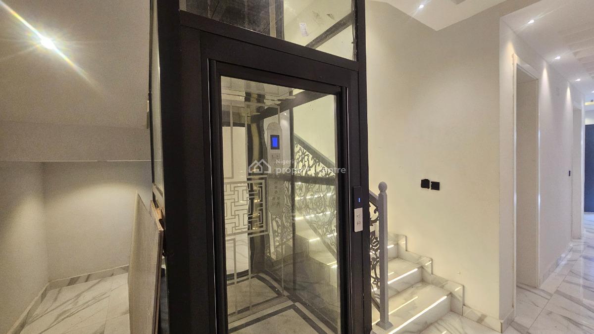 Brand New,smart and Spacious 5 Bedroom Semi-detached Duplex with Eleva, Ikeja Gra, Ikeja, Lagos, Semi-detached Duplex for Sale