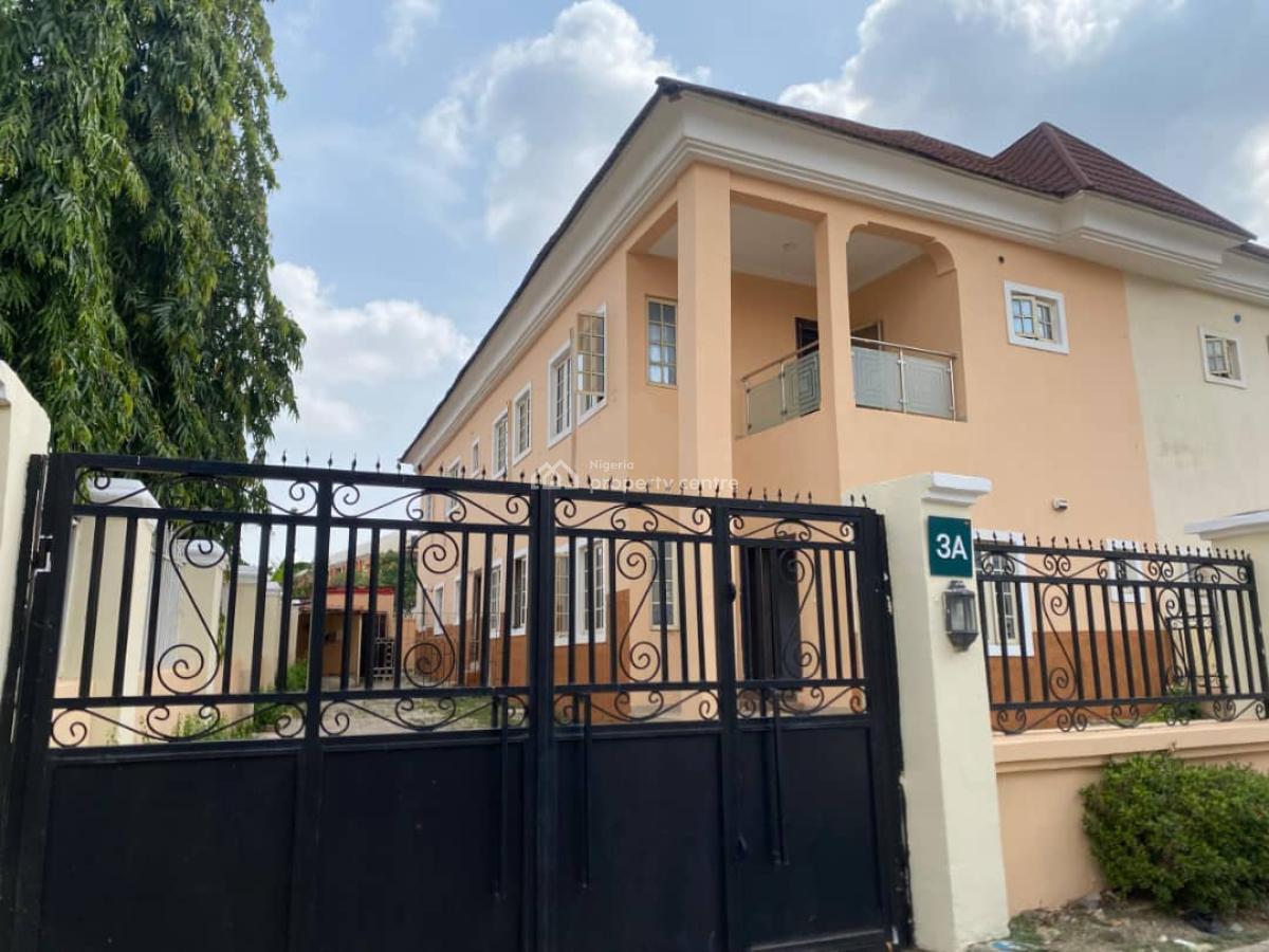Luxury 4 Bedroom Semi Detach Duplex with Study Room and Bq, Utako, Abuja, Semi-detached Duplex for Rent