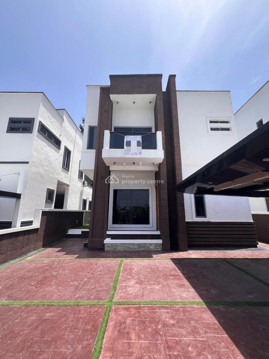 Exclusive 4 Bedroom Detached Duplex with Bq & Swimming Pool, Ikota, Lekki, Lagos, Detached Duplex for Sale