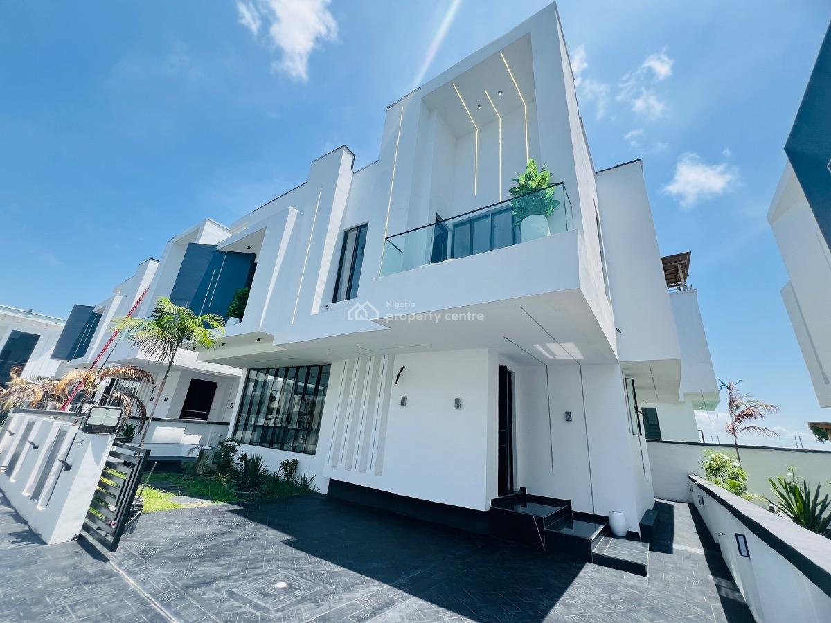 5bedroom Detached Duplex with Bq, Chevron Alternative, Lekki, Lagos, Detached Duplex for Sale