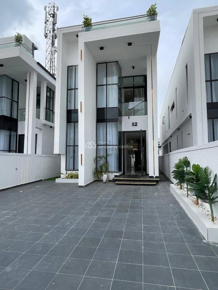 Luxury 5 Bedroom Duplex with a Swimming Pool and a Bq, Ikota, Ikota, Lekki, Lagos, Detached Duplex for Sale