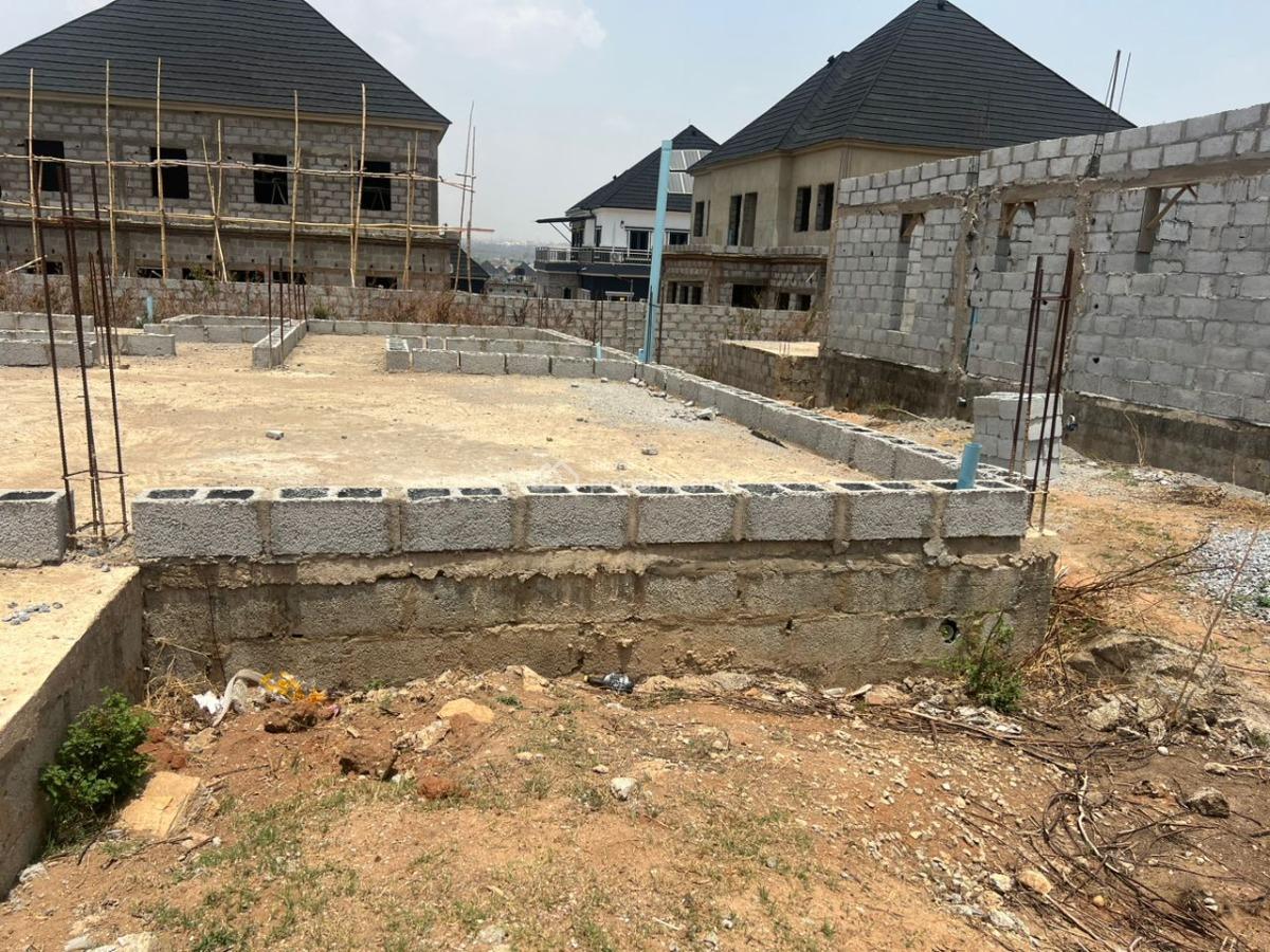 Well Built Dpc on 600sqm Plot, Behind Dunamis Glory Dome, Lugbe District, Abuja, Residential Land for Sale