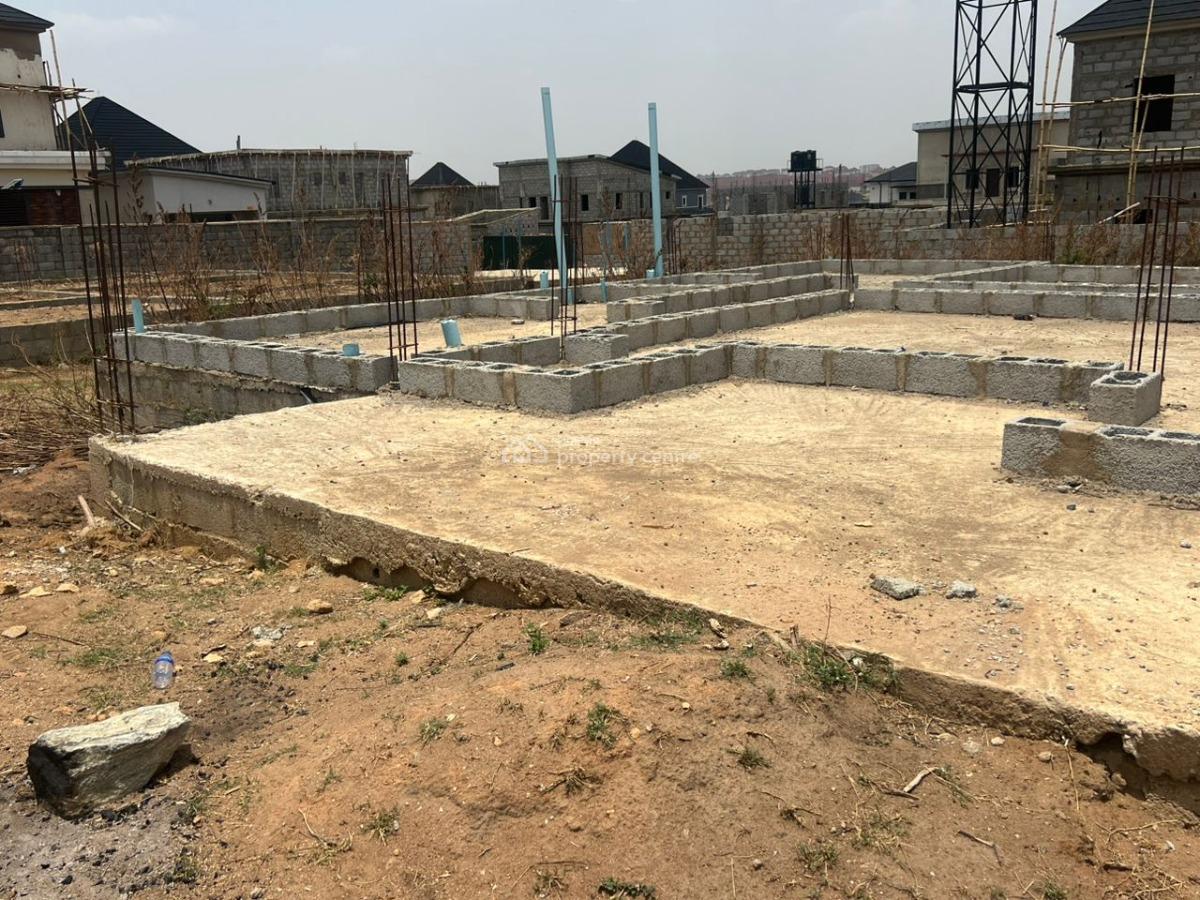 Well Built Dpc on 600sqm Plot, Behind Dunamis Glory Dome, Lugbe District, Abuja, Residential Land for Sale